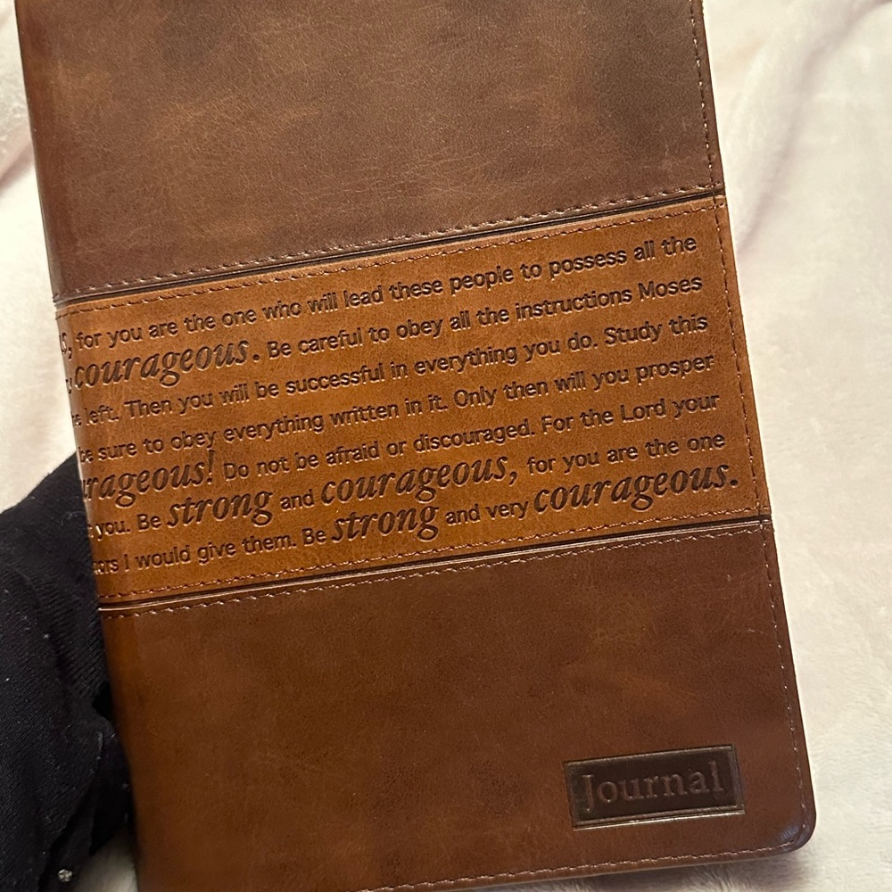 Christian Art Gifts Leather Journal